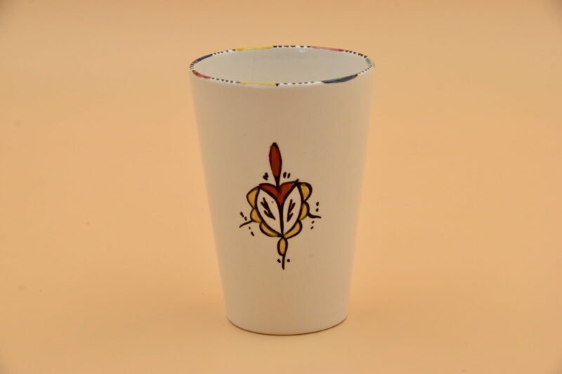 Set of 2 Cups Small Tangiers Ceramic Handmade - Image 7