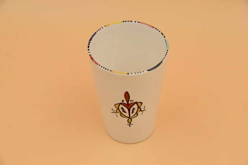 Set of 2 Cups Small Tangiers Ceramic Handmade - Image 2