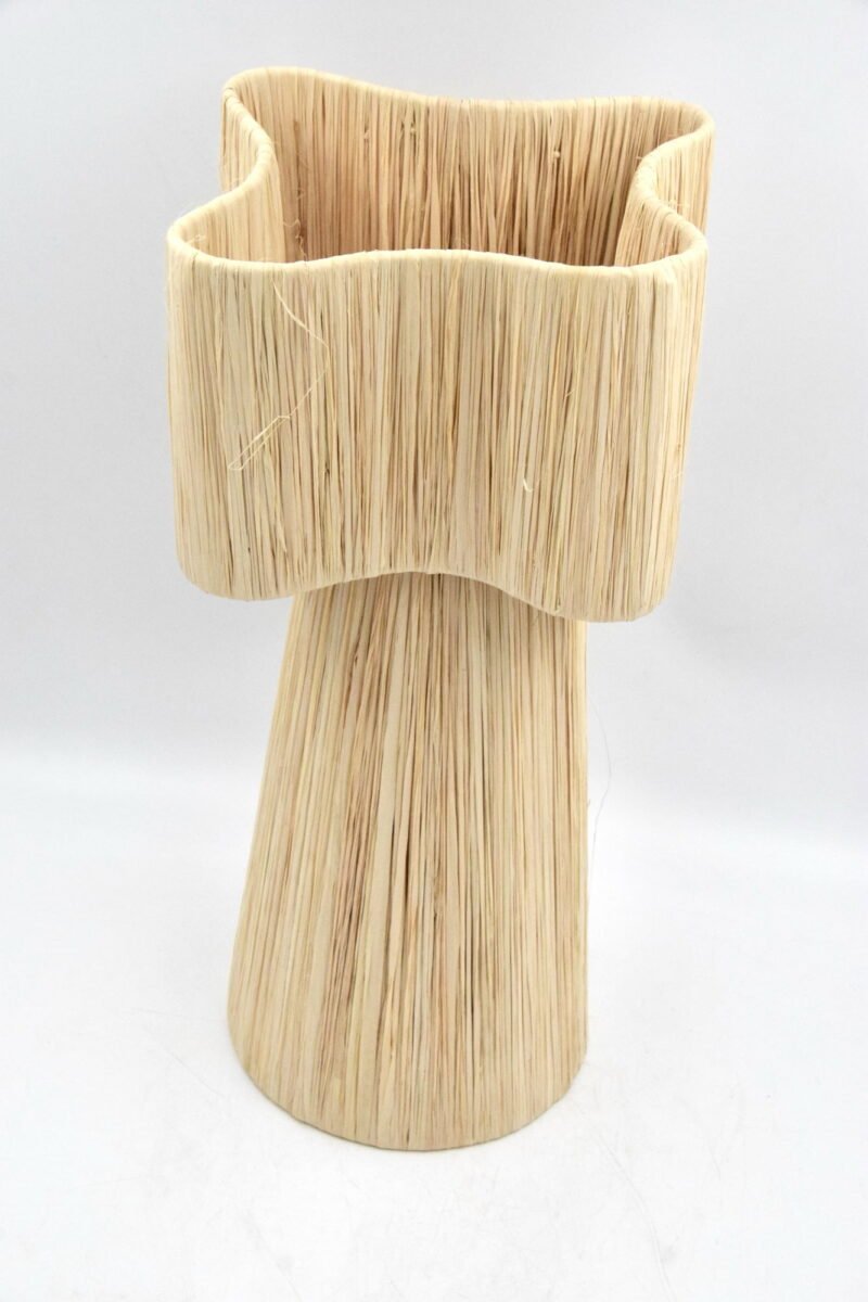 Rafia Table Lamp Rostria Hanmade Bali - Image 5