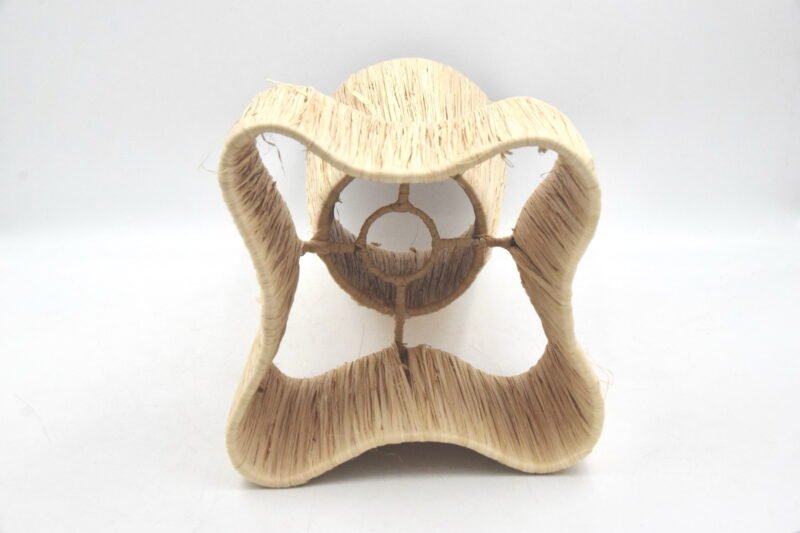 Rafia Table Lamp Rostria Hanmade Bali - Image 2