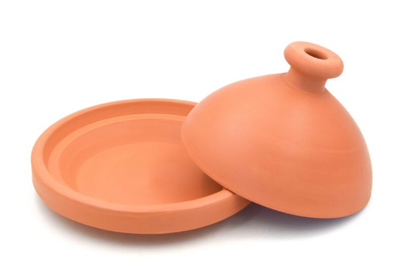 Tagine Cooking Terra Cotta Natural Marrakech Handmade - Image 2