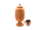 Handmade Water Pots Khabia+ Cup - Baked Earth Texture