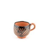 Moroccan Clay Mug - Handmade Baked Earth Cup