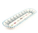 Moroccan Serving Tray - Handmade Sky Blue Camba